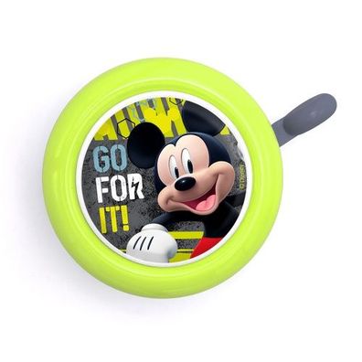 Disney Fahrradklingel "GO For It, Mickey ", Top Mickey Mouse, 55mm