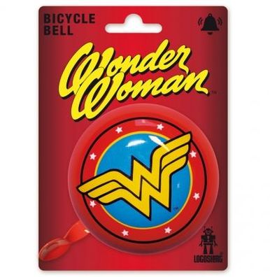 Logoshirt Fahrradklingel: Wonder Woman, Ø 80mm