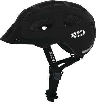 ABUS Fahrradhelm Youn-I ACE velvet black L Kopfumfang [cm] 56-61