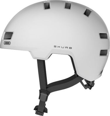 ABUS Fahrradhelm Skurb polar white M