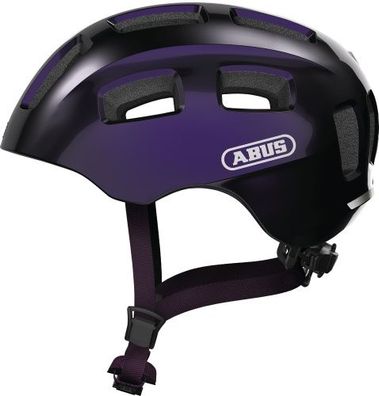 ABUS Fahrradhelm Youn-I 2.0 black violet M