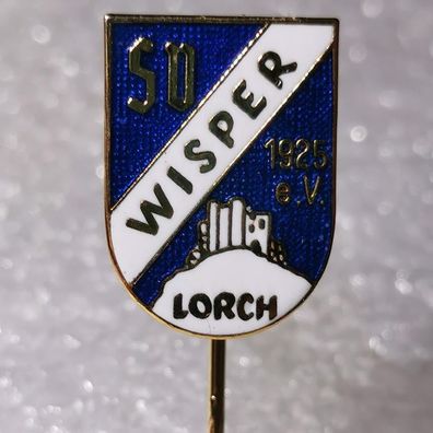 Fussball Anstecknadel - SV Wisper Lorch 1925 - FV Hessen - Kreis Rheingau Taunus