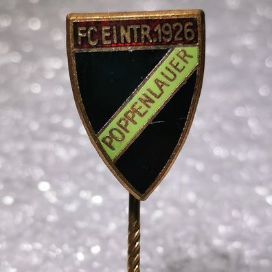 Fussball Anstecknadel - FC Eintracht 1926 Poppenlauer - FV Bayern - Unterfranken