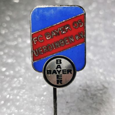 Fussball Anstecknadel - FC Bayer 05 Uerdingen - FV Niederrhein - Krefeld - KFC
