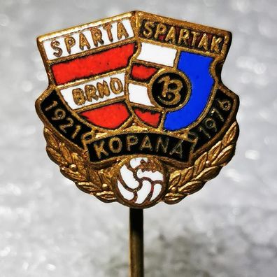Fussball Anstecknadel - Jubiläumsnadel - Spartak Brno 1921 - Tschechien