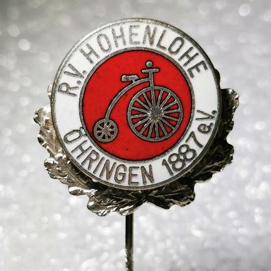 Radsport Anstecknadel - RV Hohenlohe Öhringen 1887 - Baden-Württemberg