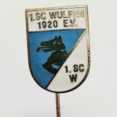 Fussball Anstecknadel 1. SC Wulfen 1920 FV Westfalen Kreis Recklinghausen