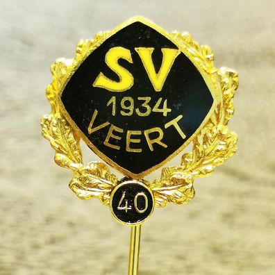 Fussball Anstecknadel - SV 1934 Veert - FV Niederrhein - Kreis Kleve & Geldern