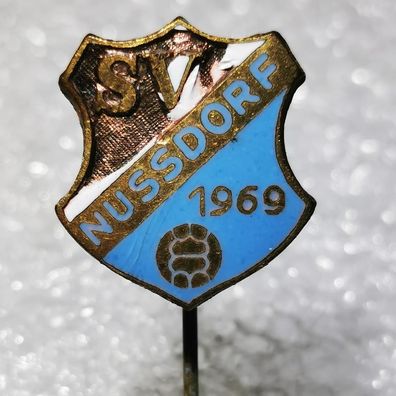 Fussball Anstecknadel - SV Nussdorf 1969 - FV Bayern - Oberbayern - Rosenheim