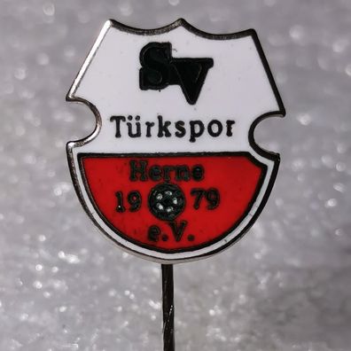 Fussball Anstecknadel - SV Türkspor Herne 1979 - FV Westfalen - Kreis Herne