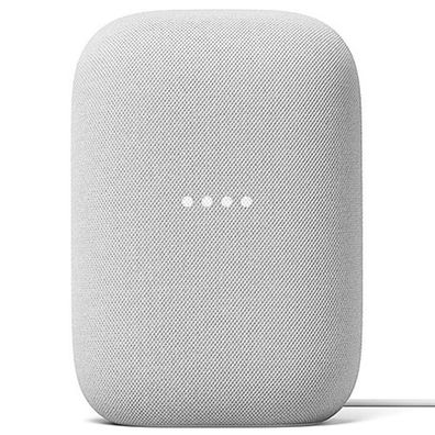 Google Nest Audio Smart Speaker Kreide (WLAN-Lautsprecher, Bluetooth, Sprachsteu