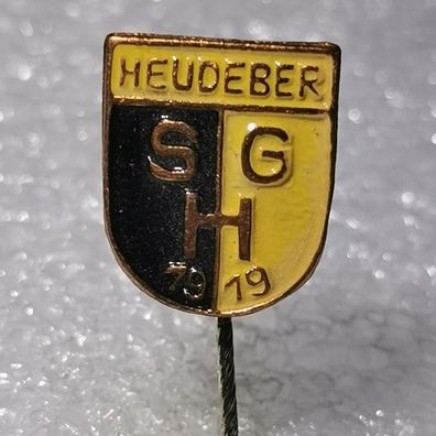 Fussball Anstecknadel - SG Heudeber 1919 - DDR - Sachsen-Anhalt - Magdeburg