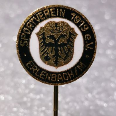 Fussball Anstecknadel - SV 1919 Erlenbach - FV Bayern - Unterfranken Würzburg
