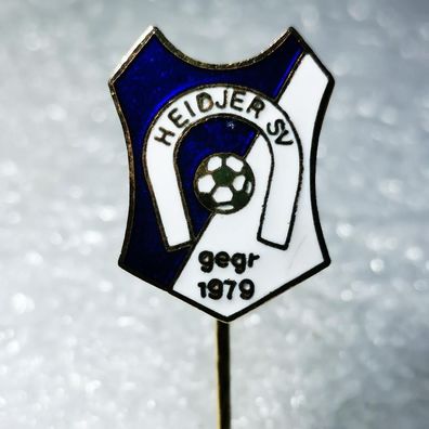 Fussball Anstecknadel - Heidjer SV 1979 - FV Niedersachsen - Kreis Ostfriesland