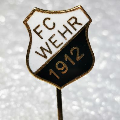 Fussball Anstecknadel - FC Wehr 1912 - FV Südbaden - Kreis Hochrhein