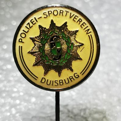 Fussball Anstecknadel - Polizei SV Duisburg - FV Niederrhein - Kreis Duisburg