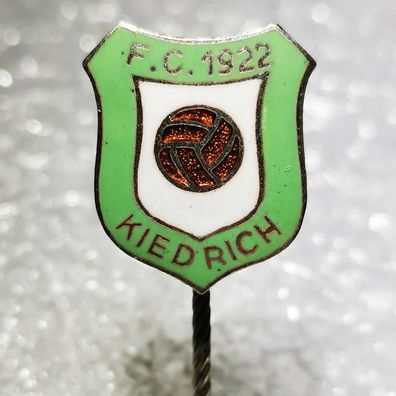 Fussball Anstecknadel - FC 1922 Kiedrich - FV Hessen - Kreis Rheingau-Taunus