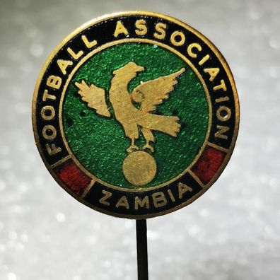 Fussball Anstecknadel - Fussballverband Zambia - F.A. - Afrika - Sambia