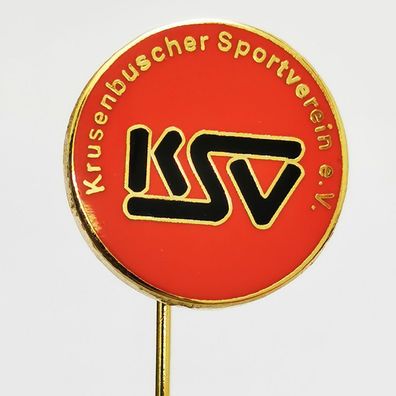 Fussball Anstecknadel Krusenbuscher SV FV Niedersachsen Kreis Oldenburg