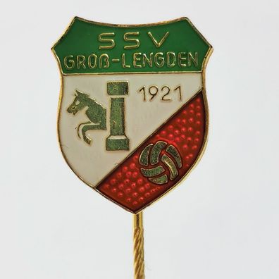 Fussball Anstecknadel SSV Groß-Lengden 1921 FV Niedersachsen Kreis Göttingen