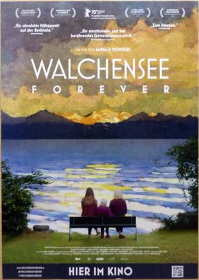 Walchensee Forever - Original Kinoplakat A3 - Janna Ji Wonders - Filmposter