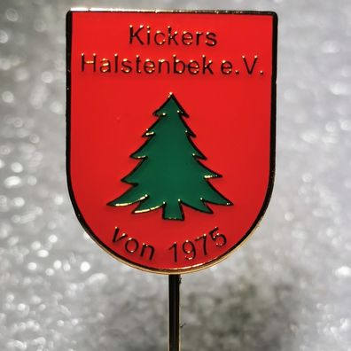 Fussball Anstecknadel - Kickers Halstenbek 1975 - FV Hamburg - Kreis Hamburg