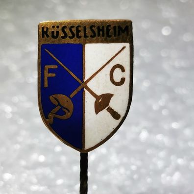 Sport Anstecknadel - FC Rüsselsheim - Hessen - Fechten - Fechtclub - Groß-Gerau