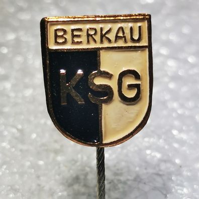 Fussball Anstecknadel - KSG Berkau - DDR - Sachsen-Anhalt - Bezirk Magdeburg