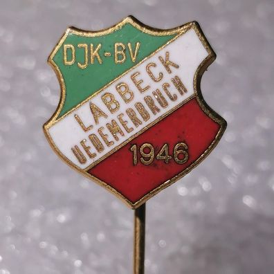 Fussball Anstecknadel - DJK BV Labbeck Uedemerbruch 1946 - FV Niederrhein Kleve