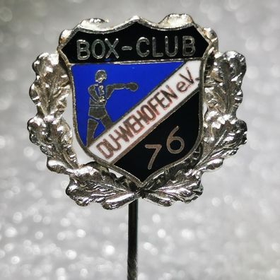 Sport Anstecknadel - Box Club Duisburg Wehofen 1976 - NRW - Boxen Boxsport