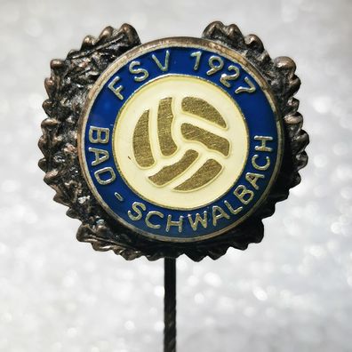 Fussball Anstecknadel - FSV 1927 Bad Schwalbach - FV Hessen - Rheingau-Taunus
