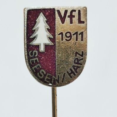 Fussball Anstecknadel VfL Seesen Harz 1911 FV Niedersachsen Kreis Nordharz