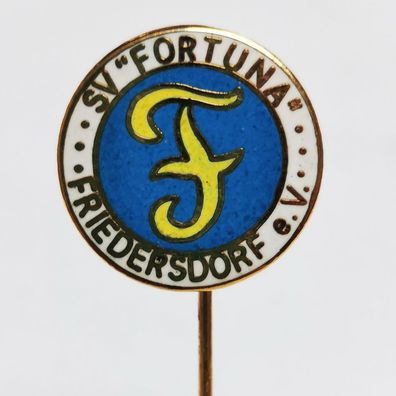 Fussball Anstecknadel SV Fortuna Friedersdorf FV Sachsen-Anhalt