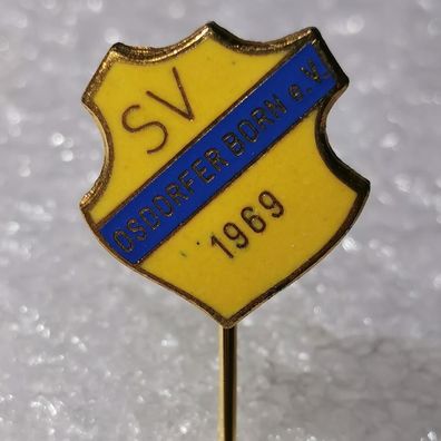 Fussball Anstecknadel - SV Osdorfer Born 1969 - FV Hamburg - Kreis Hamburg