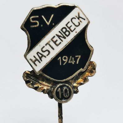 Fussball Anstecknadel SV Hastenbeck 1947 FV Niedersachsen Kreis Hameln Pyrmont