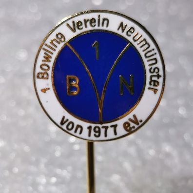 Sport Anstecknadel - 1. Bowling Verein Neumünster 1977 - Schleswig-Holstein - Bowling