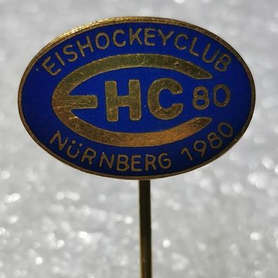 Eishockey Anstecknadel - EHC Nürnberg 1980 - Bayern - Mittelfranken