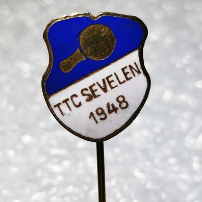 Tischtennis Anstecknadel - TTC BW Sevelen 1948 - NRW - Issum - Kreis Kleve
