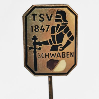 Fussball Anstecknadel TSV 1847 Schwaben Augsburg FV Bayern Schwaben Kr. Augsburg