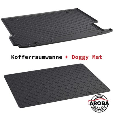 SET Kofferraumwanne & DoggyMat passend für BMW X4 F26 2014-2018 Kofferraummatte