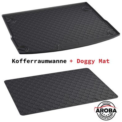 SET Kofferraumwanne & DoggyMat passend für Ford Focus Turnier Kombi 2011-2014
