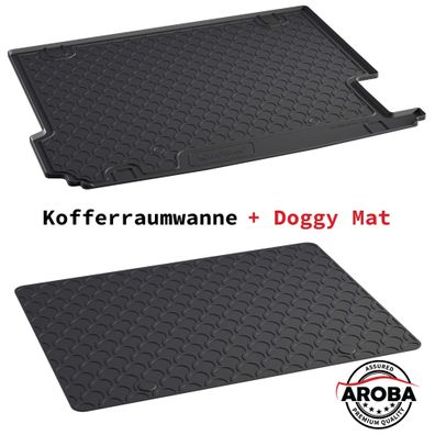 SET Kofferraumwanne & DoggyMat passend für BMW X3 F25 2010-2017 Kofferraummatte