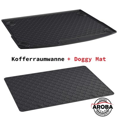 SET Kofferraumwanne & DoggyMat passend für Ford Focus Turnier Kombi 2014-2018
