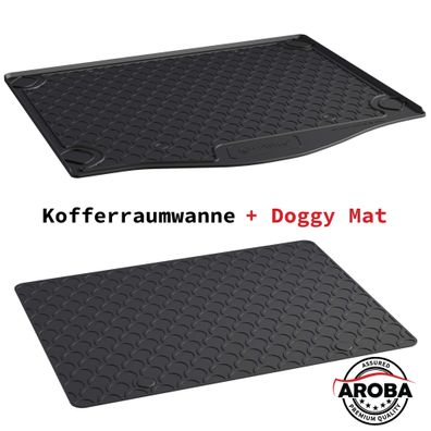 SET Kofferraumwanne & DoggyMat passend für Ford Focus Schrägheck 2011-2018 passgenau