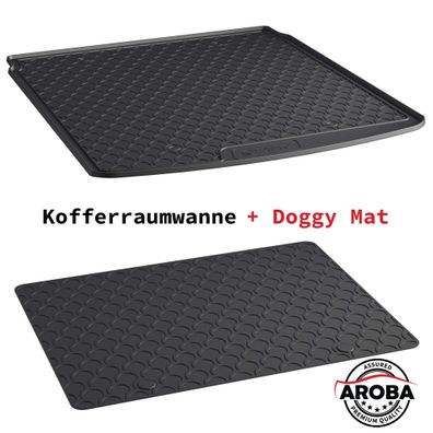 SET Kofferraumwanne & DoggyMat passend für Audi A6 Avant Kombi C8 09.2018> passgenau