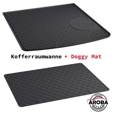 SET Kofferraumwanne & DoggyMat passend für Audi A6 Avant Kombi 4G 2011-2018 passgenau