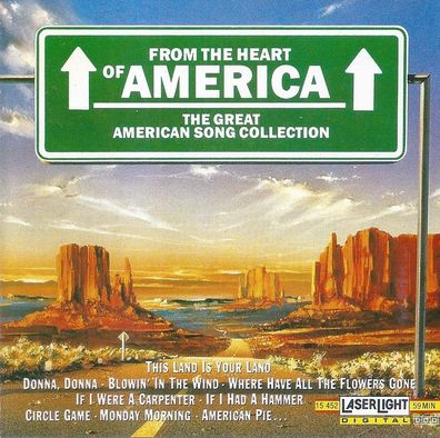 CD: From the Heart of America (1992) Laserlight 15 452