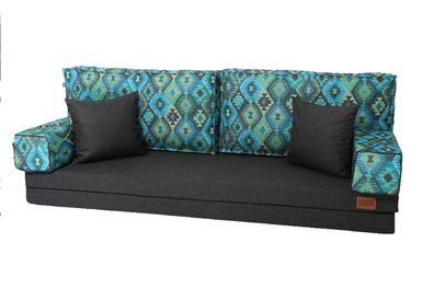 Hochwertiges Sofa in Oriental Stil, Aufklappbar