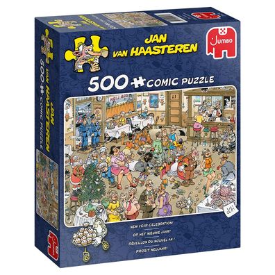 Jumbo 20034 Jan van Haasteren Prosit Neujahr! 500 Teile Puzzle