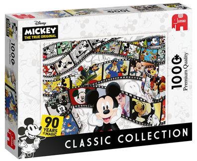 Jumbo 19493 Mickey 90 Jahre Classic Collection 1000 Teile Puzzle